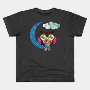 My Crescent Owl Kids T-Shirt